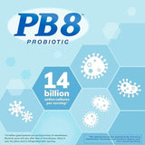 PB8 Probiotic – Sans lait, sans gluten, sans soja pour une tolérance accrue.
