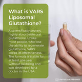 PD VARS bouteille glutathion liposomal, format pratique pour routine quotidienne