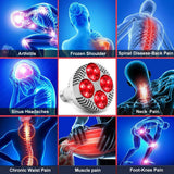 Lampe PDGROW thérapie rouge - jambe: utilisation pratique à domicile.