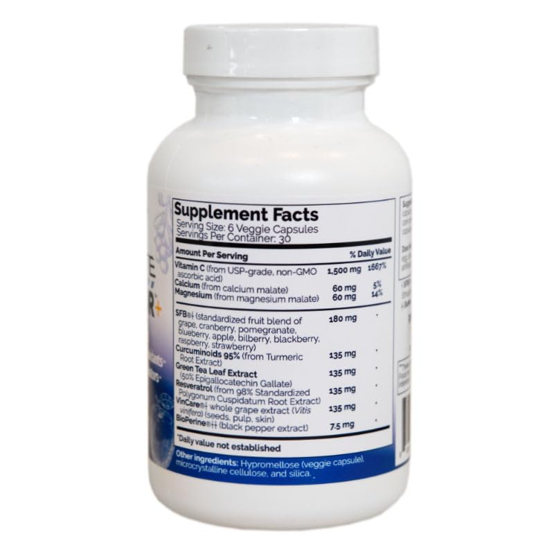 PDI Ultimate Protector Plus – capsules, formule végane pour un soutien antioxydant potentiel.