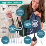 PE Premium Enema, embouts confort (7 pièces) pour une utilisation personnalisée.