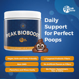 Peak BioBoost: dissolution rapide dans l'eau ou le café sans effort.