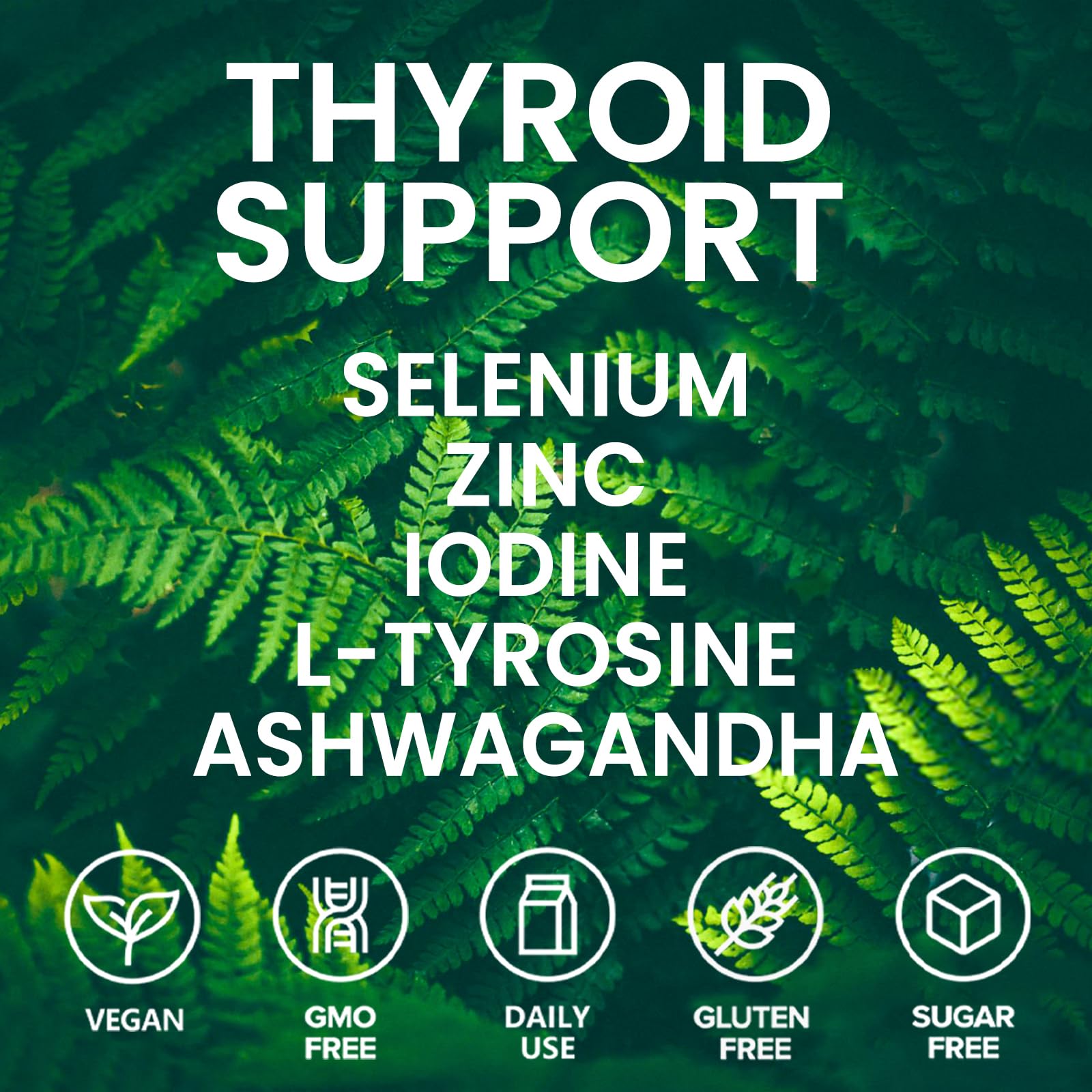 Ingrédients clés Peak Form Official: iode, tyrosine, zinc, sélénium et ashwagandha.