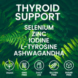 Ingrédients clés Peak Form Official: iode, tyrosine, zinc, sélénium et ashwagandha.