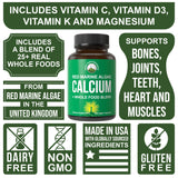 Peak Performance Calcium Algue Rouge – emballage durable et clair.