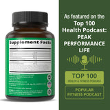 Peak Performance Calcium Algue Rouge – sans gluten et sans additifs pour une consommation sûre.