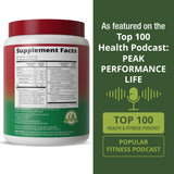 Peak Performance Organic Reds : emballage et sachet pratique à emporter.
