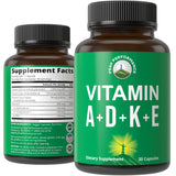 Vitamines Peak Performance: capsule vegan D5000iu A K E, soutien énergie