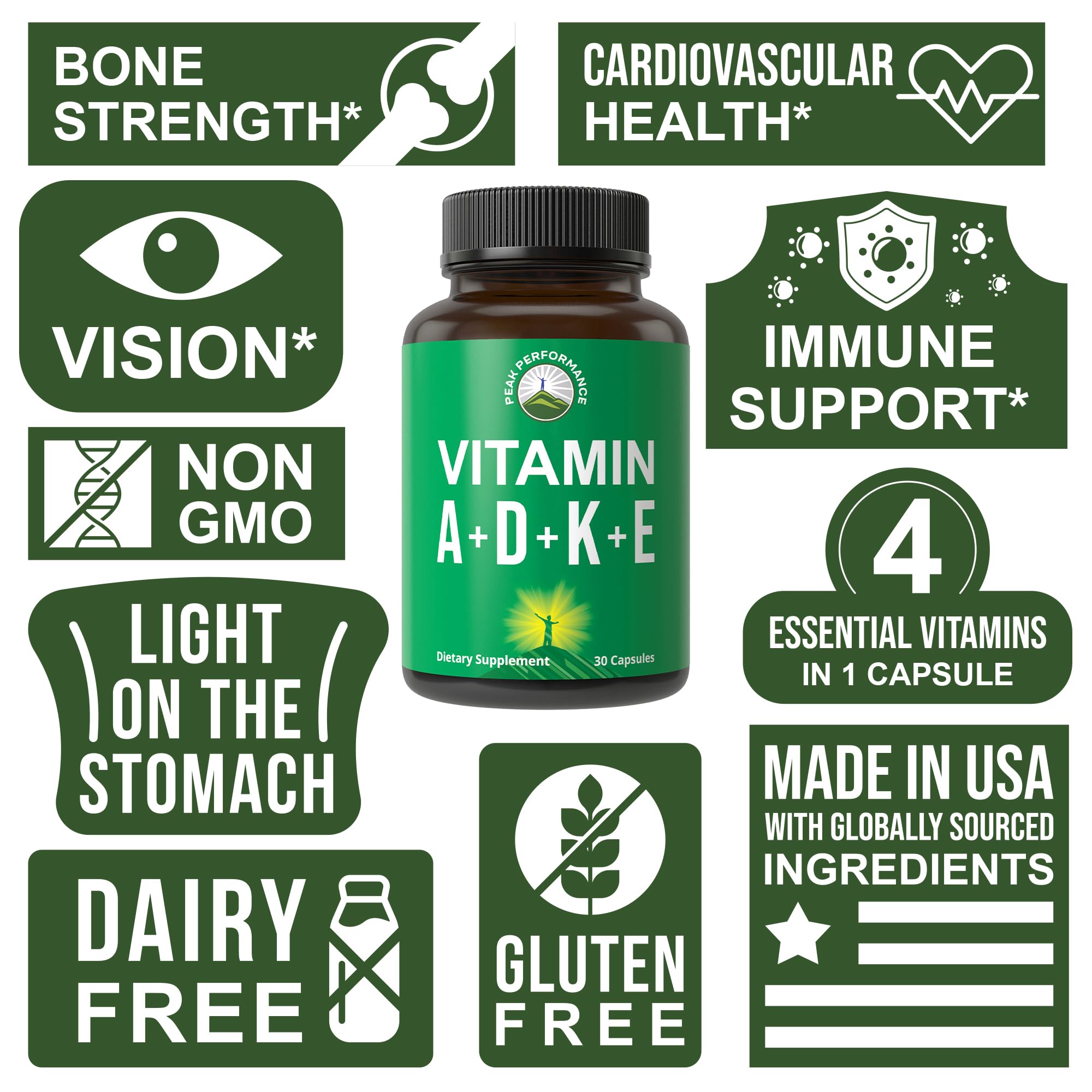 Peak Performance Vitamines: programme de dons Vitamin Angels