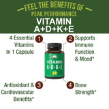 Vitamines Peak Performance: capsule vegan, soutien pour la vision et l'immunité