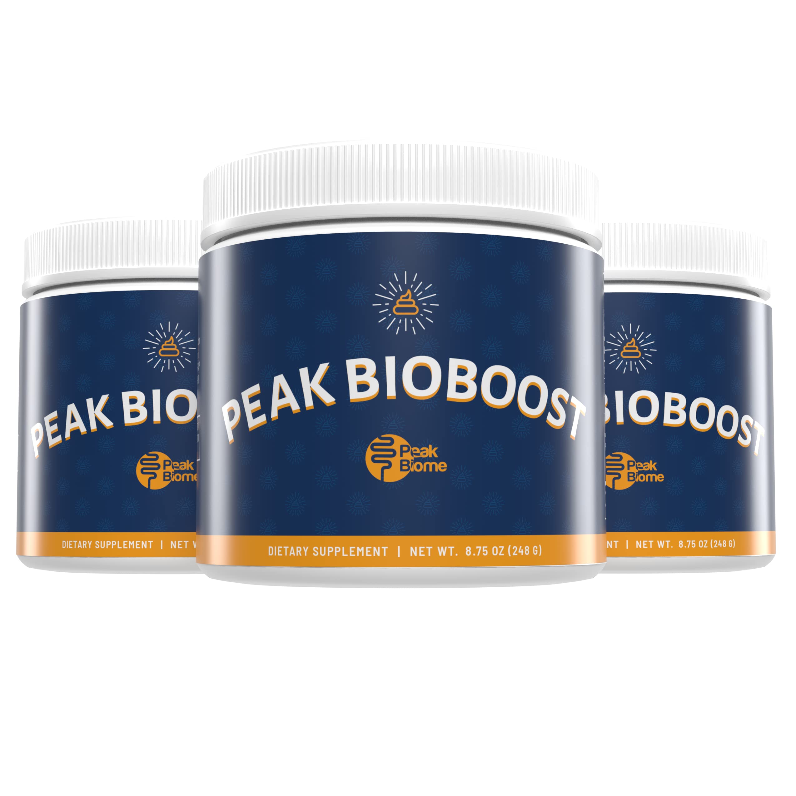 Peak BioBoost poudre sans arômes facilitant l'incorporation quotidienne dans boissons chaudes ou froides