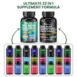Peakhealth: pack 2 bouteilles, duo pratique pour homme et femme