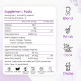 Peakhealth Poudre Collagène Multi – dosage simple pour utilisation quotidienne dans boissons.