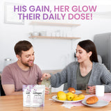 Peakhealth Poudre Collagène Multi préparation pratique pour vos boissons quotidiennes.