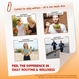 PeakPury capsule dorée – apport visuel et soutien digestif potentiel.