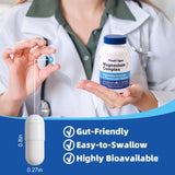 PeakVigor Magnésium Complex - Capsules végétales adaptées aux régimes véganes.