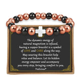 PEALICIOUS bracelet cuivre croix magnétique – élégant et confortable au quotidien.