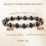 PEALICIOUS bracelet cuivre magnétique coffret cadeau : emballage prêt à offrir