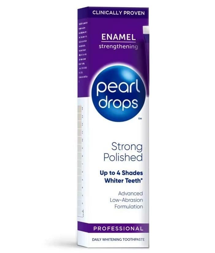 Effet blanchiment en 3 semaines avec Pearl Drops Strong White, douceur pour l émail