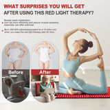 Pedete tapis rouge pour articulation et muscles en activation légère.