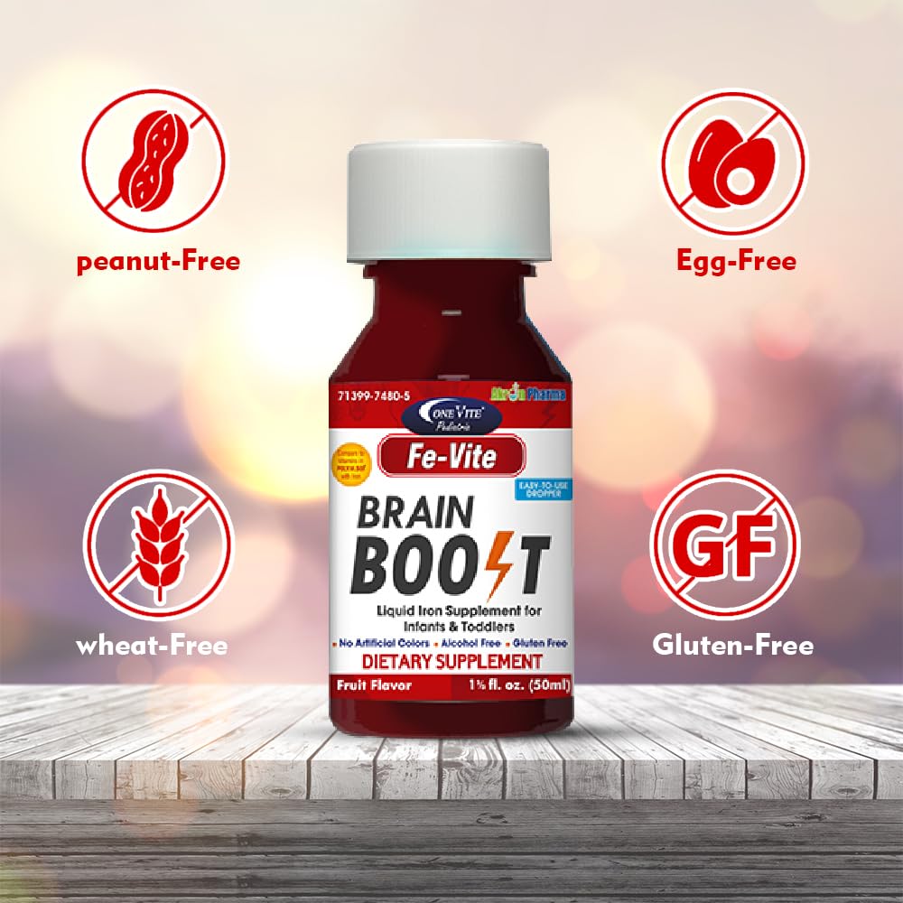 boîte emballage pediatric FE-Vite Drops, rangement pratique