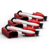 Peeps CarbonKlean bouteille rouge, nettoyage efficace des verres en déplacement