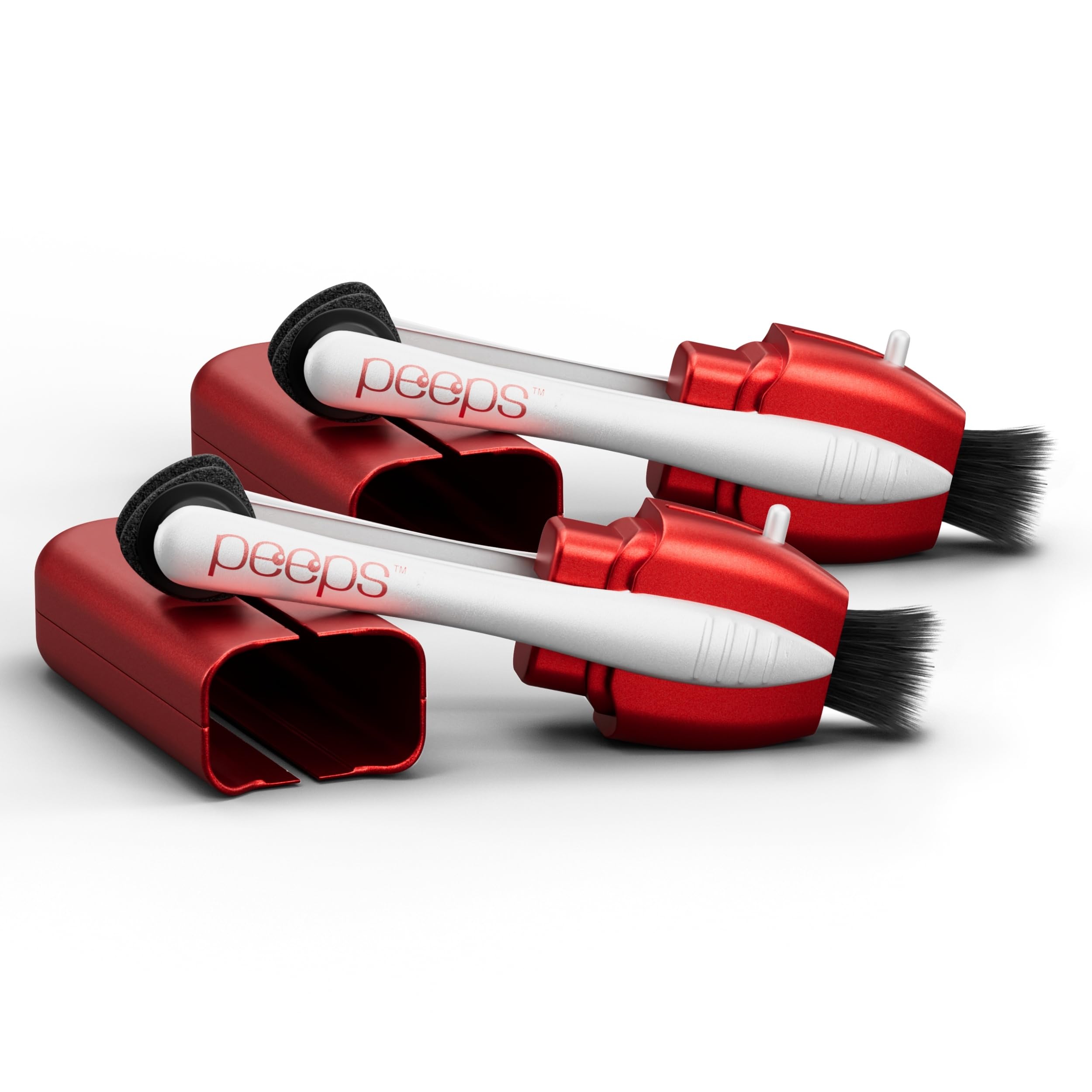 Peeps CarbonKlean nettoie rapidement les lunettes avec microfibre carbone.
