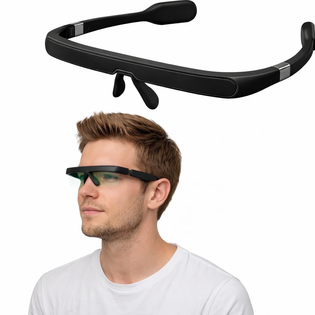 Lunettes PEGASI II en action pour réguler le sommeil.