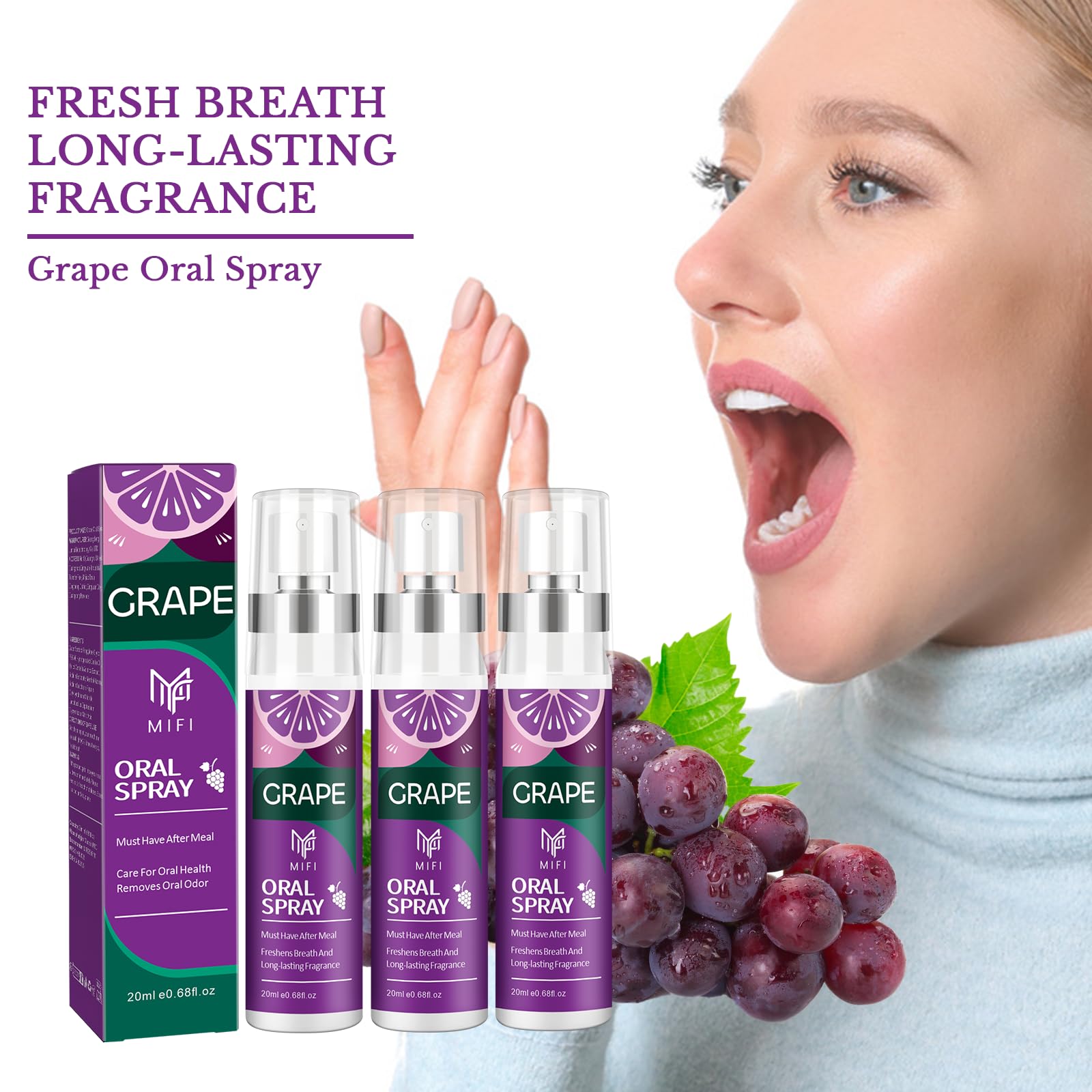 PEGO spray buccal usage rapide, pratique pour une journée bien remplie
