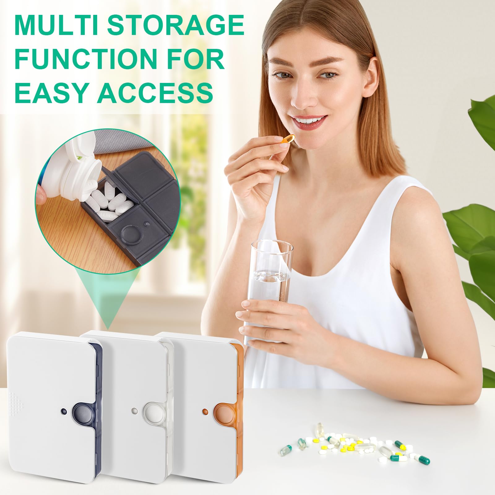 Pekox Lot de 3 unités bleues pour plus de flexibilité.