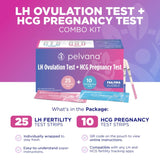 Pelvana: bande-test grossesse HCG, détection précoce à domicile.