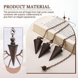 Pendule cuivre design durable pour usage quotidien et rituel.
