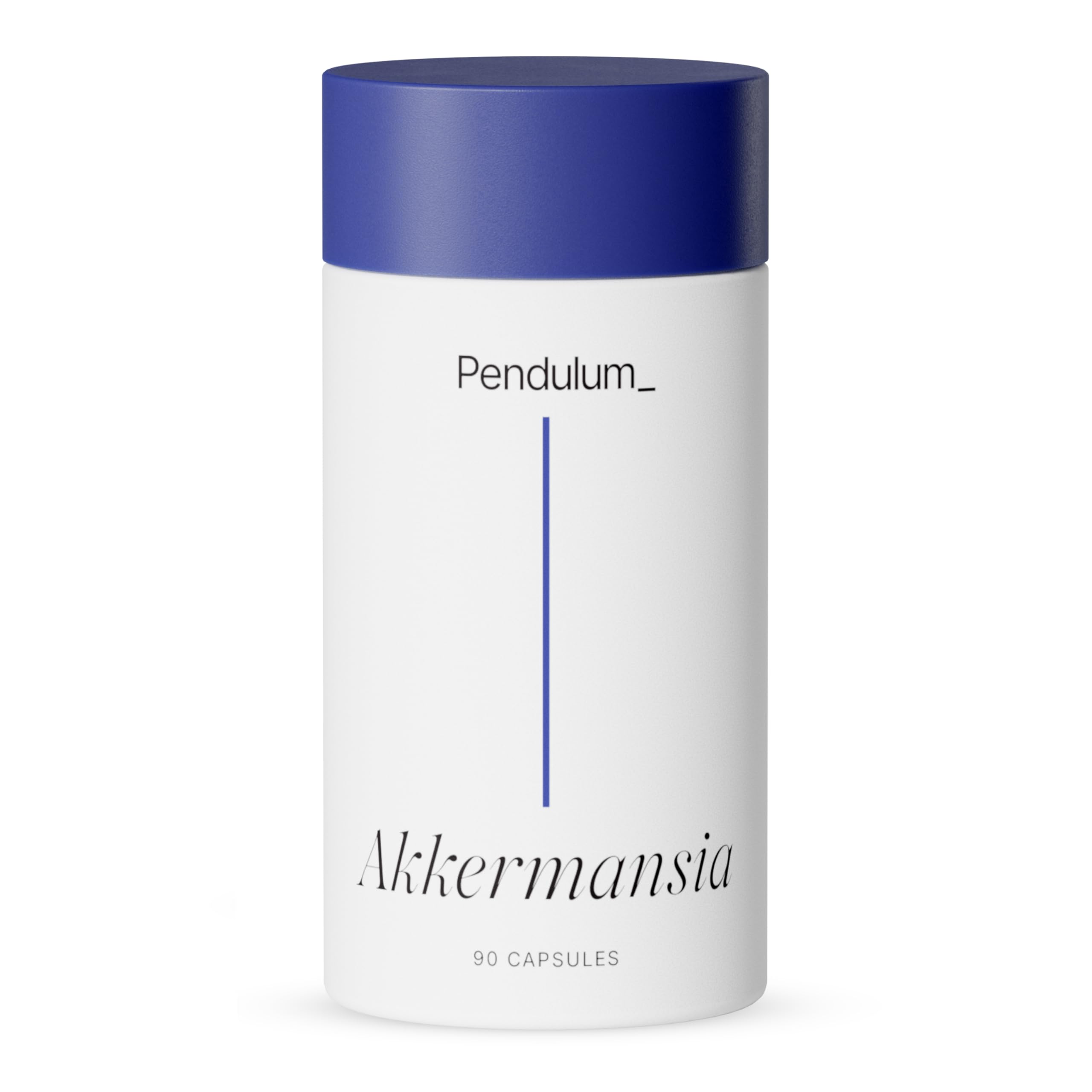 Pendulum Akkermansia capsules libération retardée, soutien potentiel de la digestion et du bien-être intestinal
