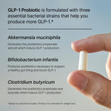 Pendulum GLP-1 Probiotic: Akkermansia muciniphila pour une muqueuse intestinale saine.