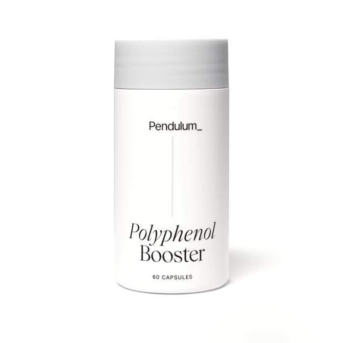 Pendulum Polyphenol Booster – bouteille avec gélules, soutien potentiel au microbiote.