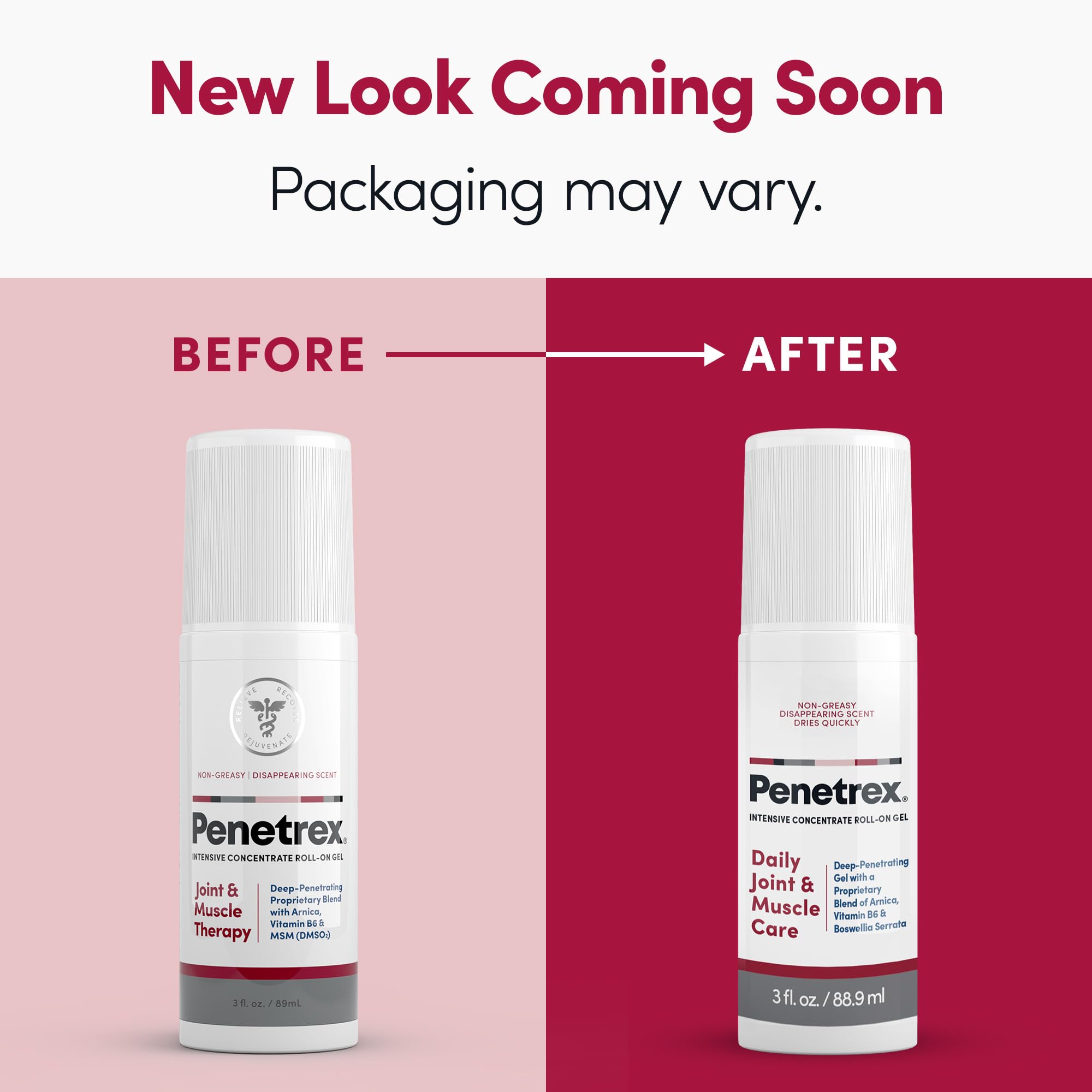 Application rapide avec Penetrex roll-on, pratique sans manipulation des mains.
