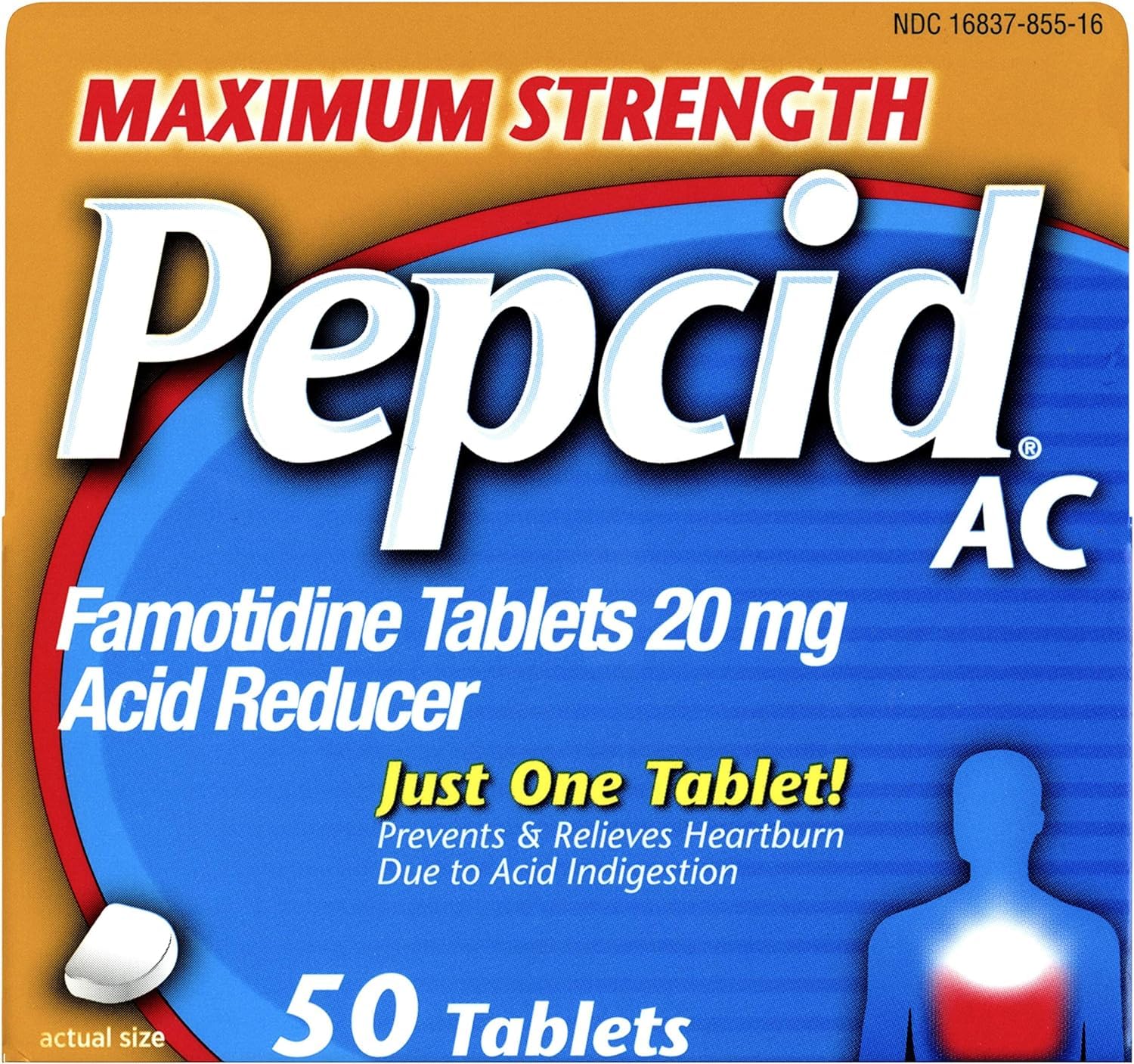 Pepcid AC CSC24 – boîte 2 packs prête à soulager les brûlures d’estomac