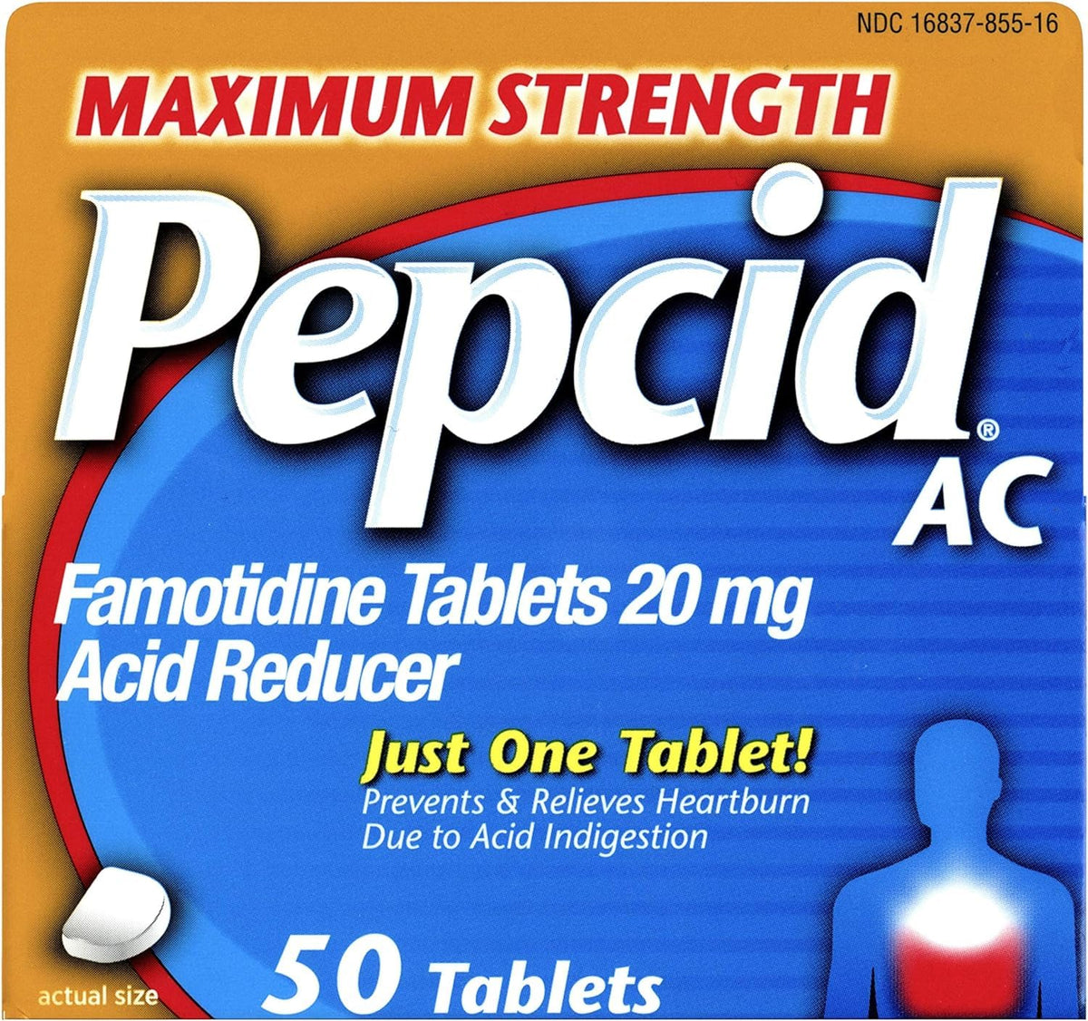Pepcid AC CSC24 – boîte 2 packs prête à soulager les brûlures d’estomac
