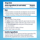 Pepcid AC enrobage menthe fraîche pour ingestion agréable