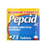 Pepcid AC, tablette prise, facilite la prévention des brulures après repas