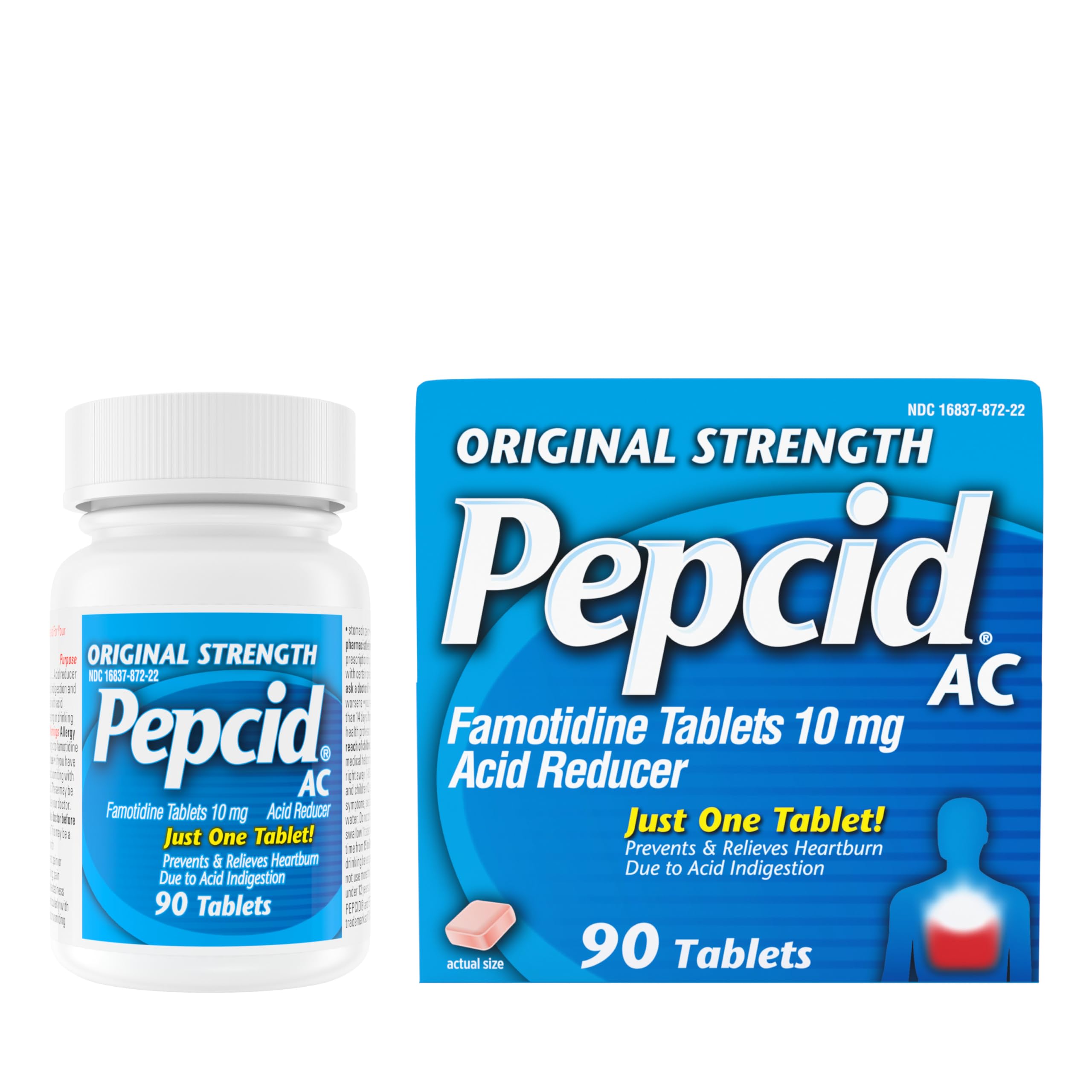 Utilisation quotidienne de Pepcid AC dans une routine domestique