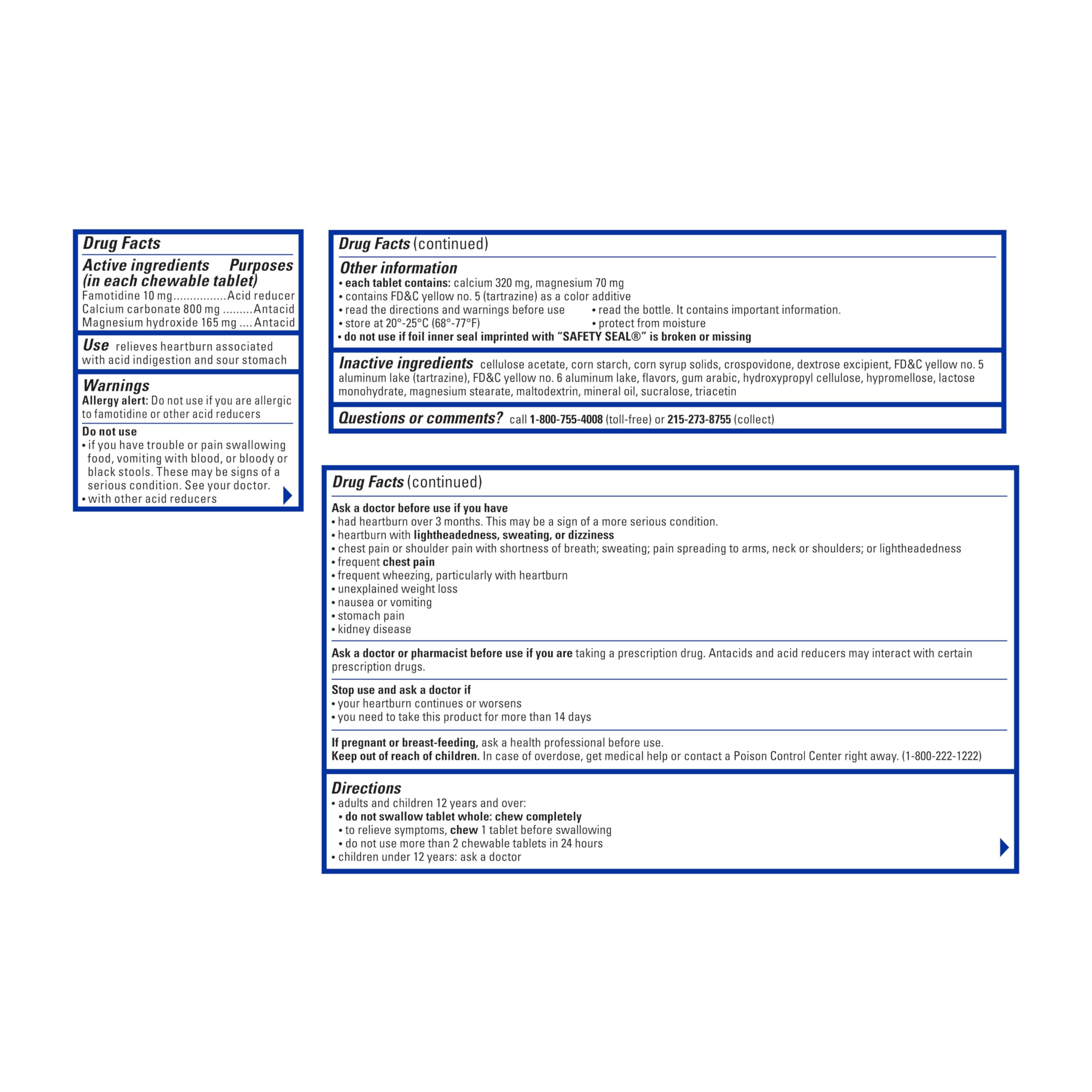 Emballage 50 comprimés, format pratique à partager.