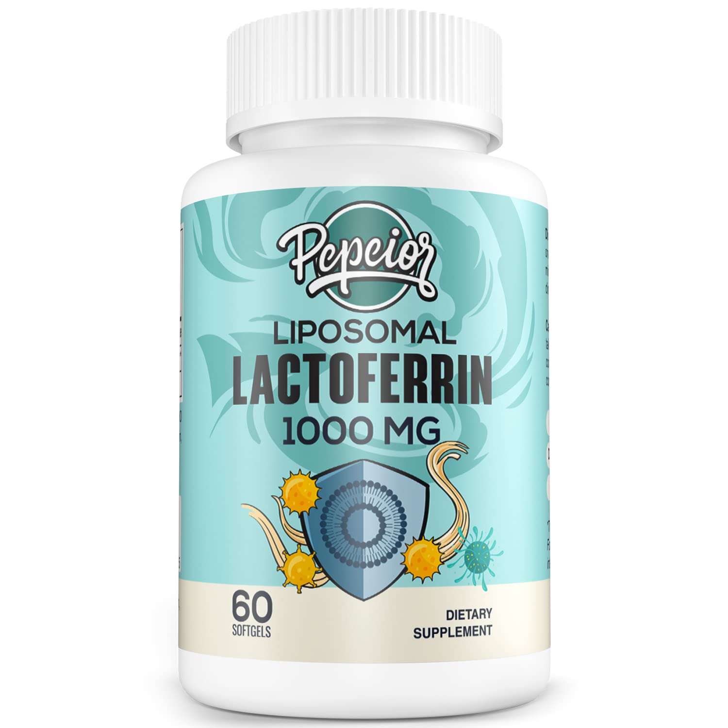 Pepeior Liposomale Lactoferrine 1000 mg — soutien digestif autour des repas.