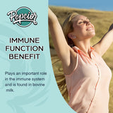 Pepeior Liposomale Lactoferrine 1000 mg — étiquette claire, informations utiles.