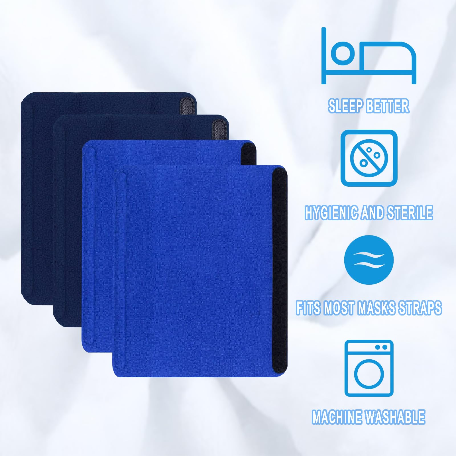 Coussins-visage PEPEYYML doux et confortables pour le CPAP.