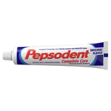 Pepsodent Complete Care Pâte Dentaire Goût Classique – gros plan texture cremeuse pour un brossage efficace.