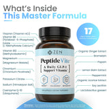 PeptideVite Etiquette: présentation soignée pour le soutien intestinal quotidien