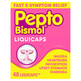 Pepto Bismol Liquicaps: bouteille portable pour soulager rapidement les maux d’estomac
