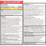 Percogesic – ingrédients acétaminophène et diphénhydramine indiqués sur l’étiquette.