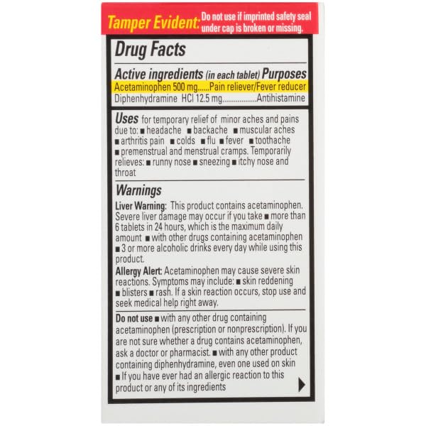 Percogesic prêt à l'emploi pour déplacements